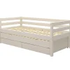 Ausziehbett und 2 Schubladen