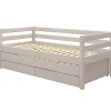 Ausziehbett und 2 Schubladen
