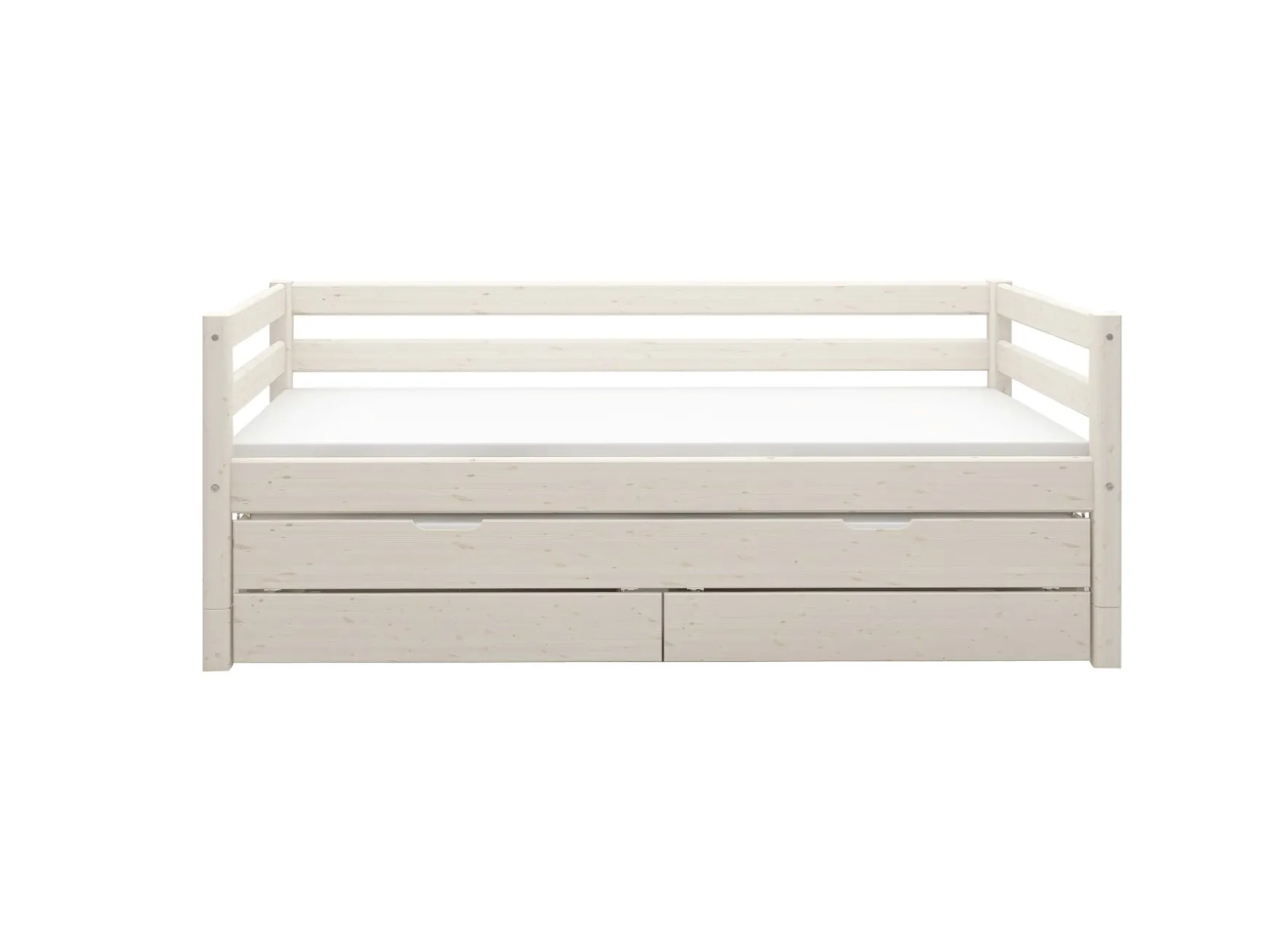 Ausziehbett und 2 Schubladen