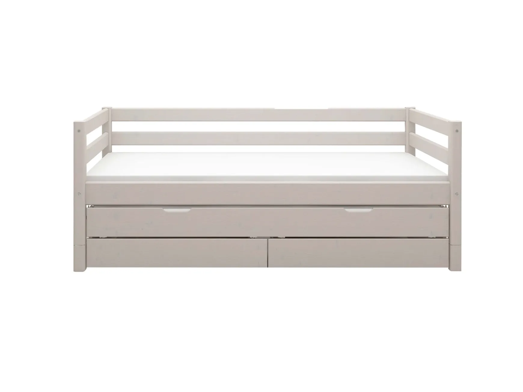 Ausziehbett und 2 Schubladen