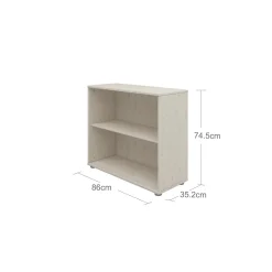 Bücherregal mit 1 Boden
