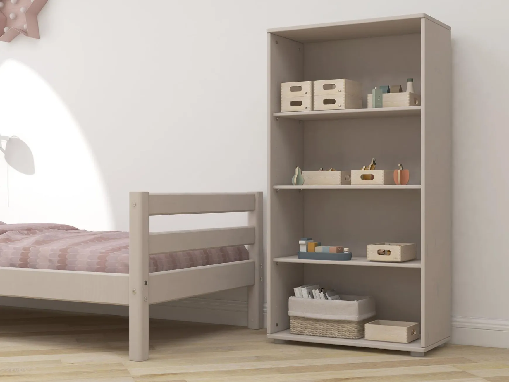 Bücherregal mit 3 Regalbrettern
