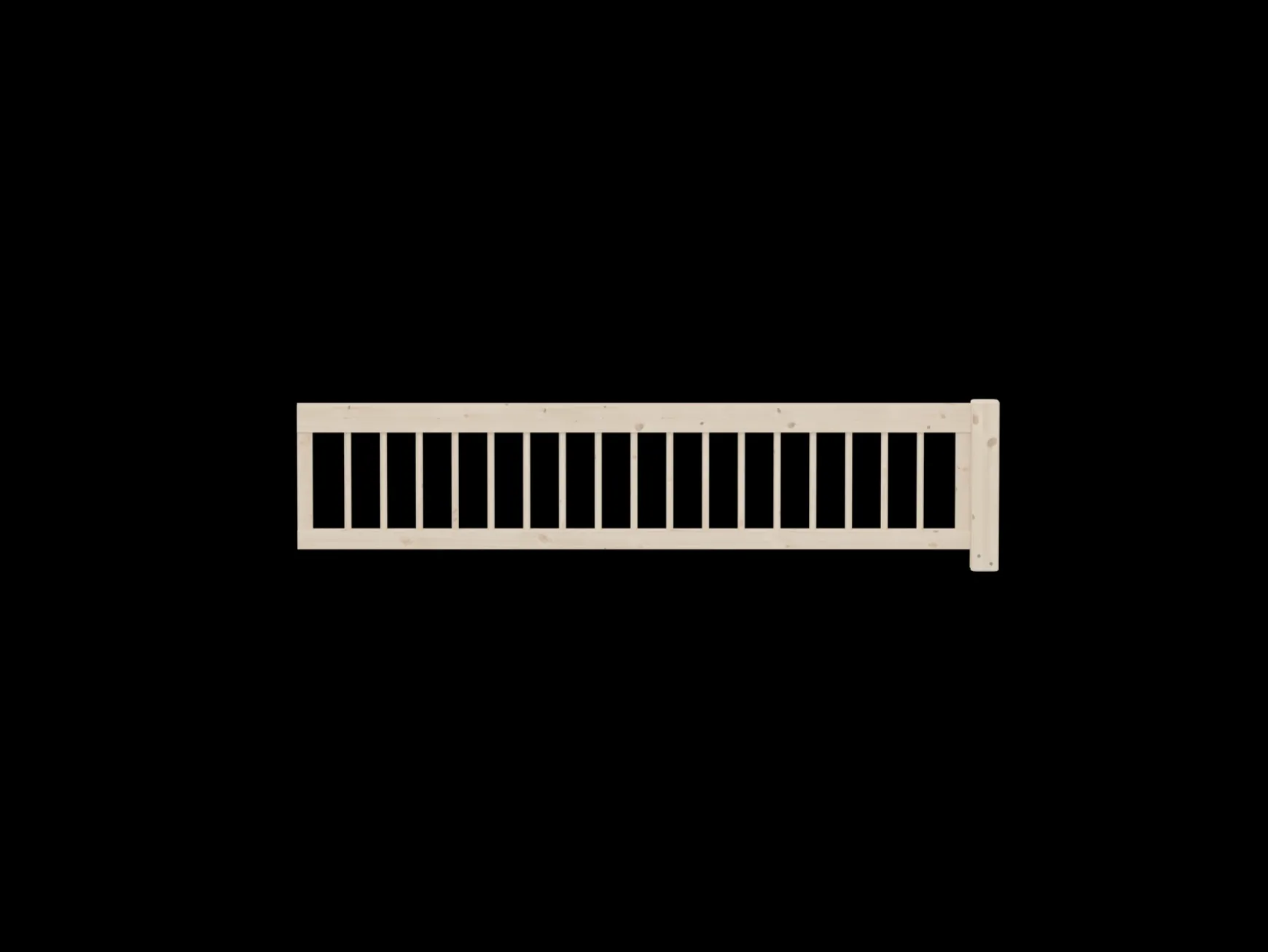 Classic 3/4 Absturzsicherung mit Streben, 200cm