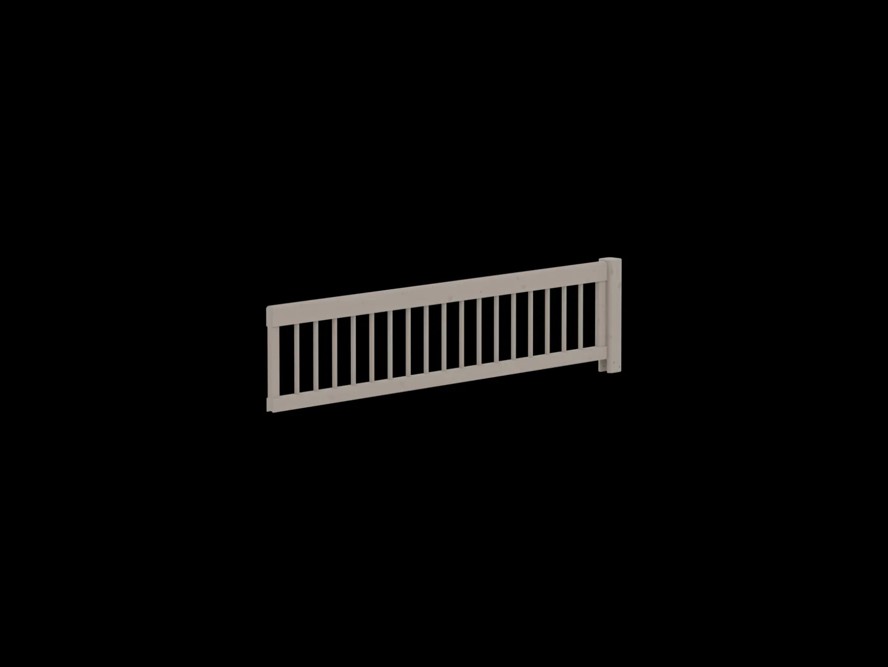 Classic 3/4 Absturzsicherung mit Streben, 200cm