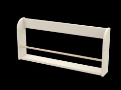 DOTS Buchablage, 75 cm, MDF, Cream