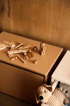 DOTS 3-in-1 Bank, MDF, Latte