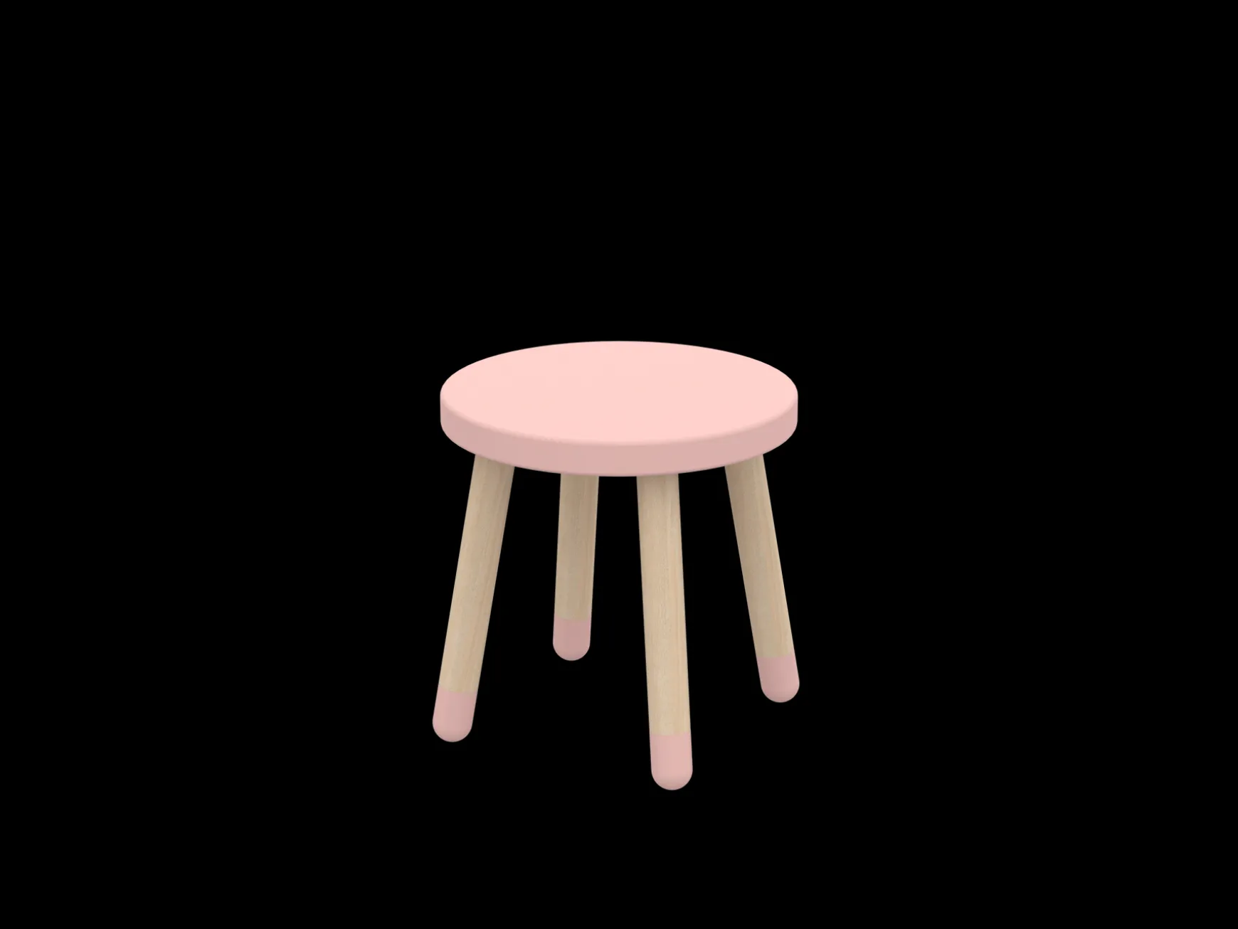 DOTS Stuhl, Blushing Pink