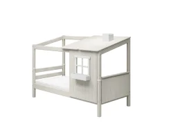 Einzelbett mit 1/2 Classic-Haus