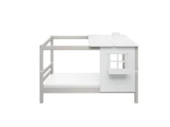 Einzelbett mit 1/2 Classic-Haus
