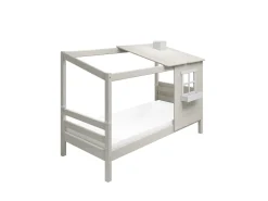 Einzelbett mit 1/2 Classic-Haus