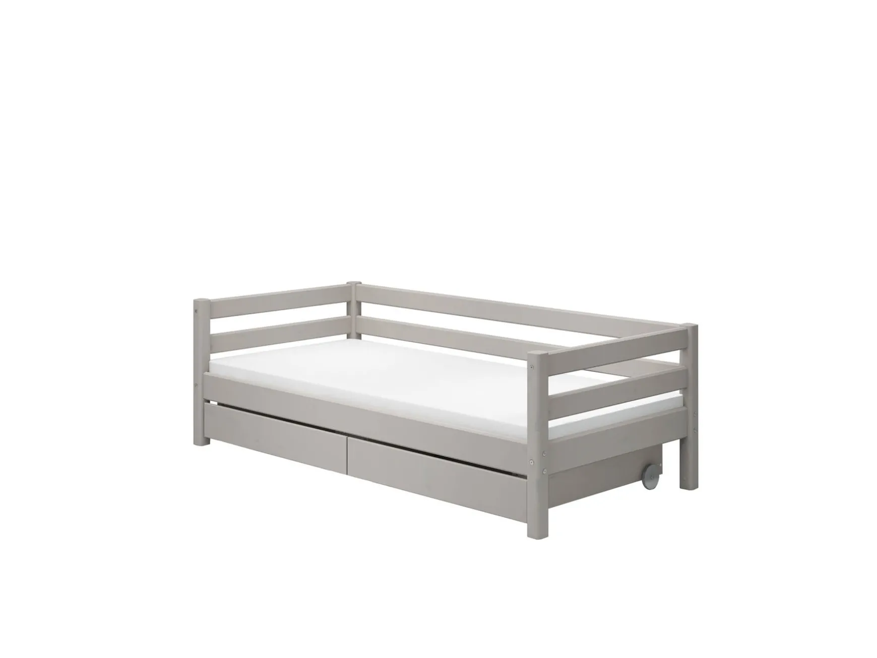 Einzelbett mit 2 Schubladen