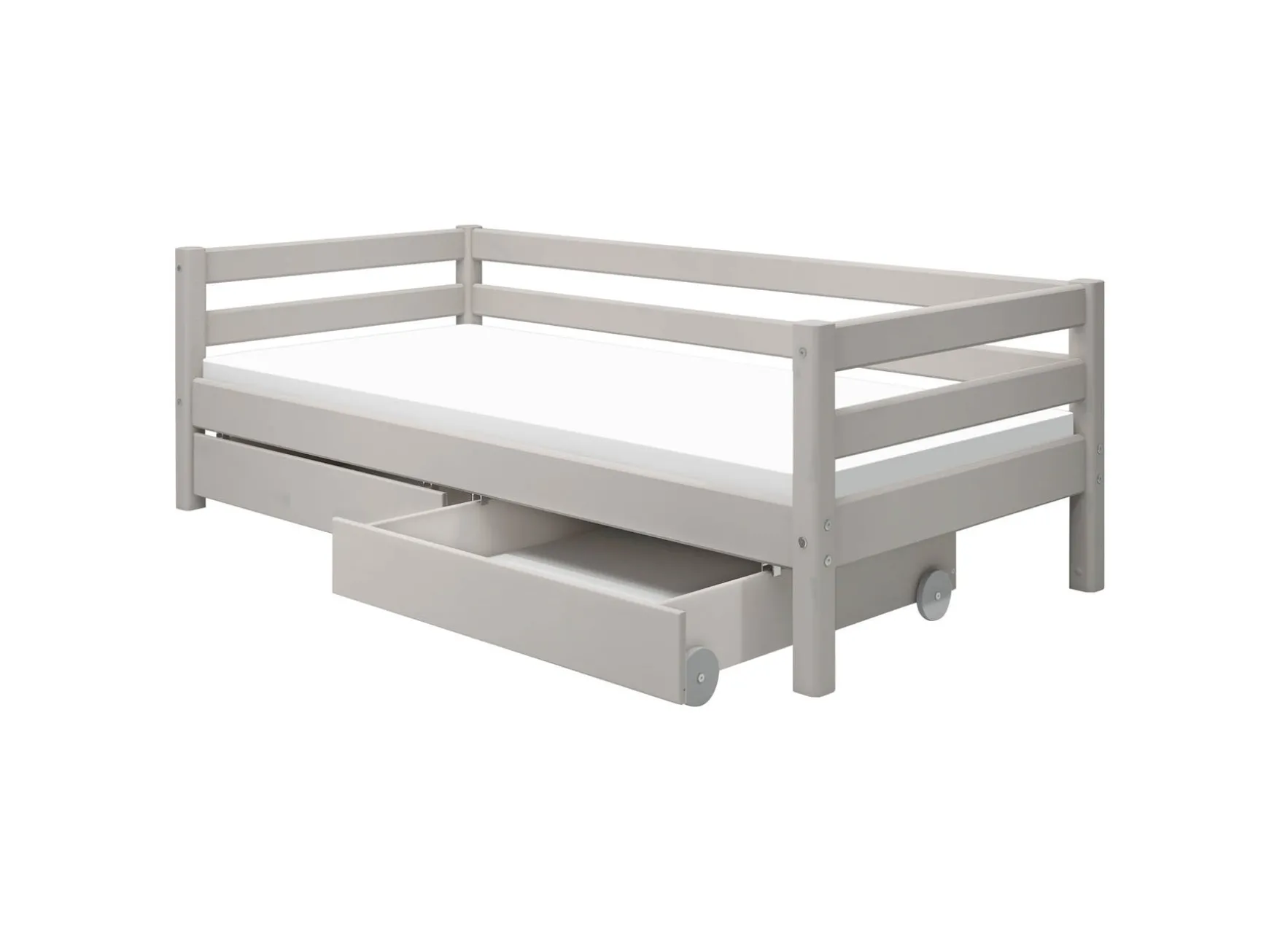 Einzelbett mit 2 Schubladen