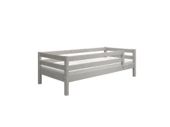 Einzelbett mit Absturzsicherung