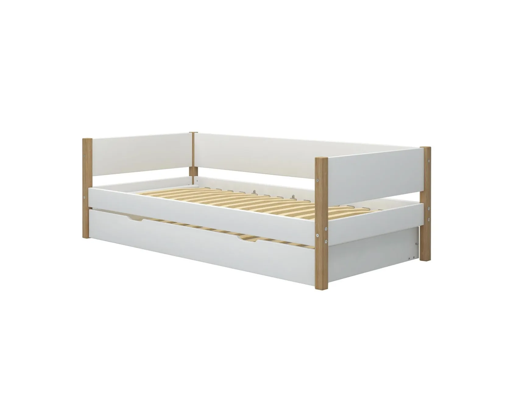 Einzelbett mit Ausziehbett