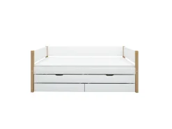 Einzelbett mit Ausziehbett und 2 Schubladen