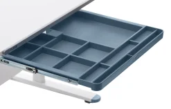 EVO Schubladen für Schreibtisch, Frosty Blue, 63.5x46 cm