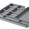 EVO Schubladen für Schreibtisch, Dark Mountain Grey, 63.5x46 cm
