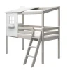 Halbhohes Bett mit 1/2 Classic-Haus