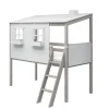 Halbhohes Bett mit Classic-Haus
