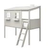 Halbhohes Bett mit Classic-Haus