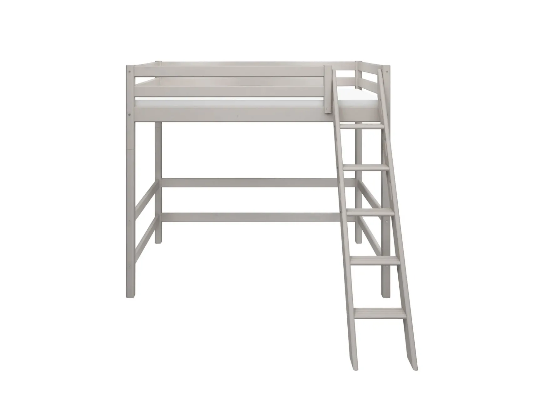 Hochbett mit Schrägleiter