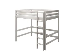 Hochbett mit senkrechter Leiter