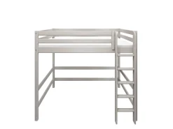 Hochbett mit senkrechter Leiter