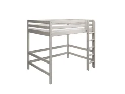 Hochbett mit senkrechter Leiter