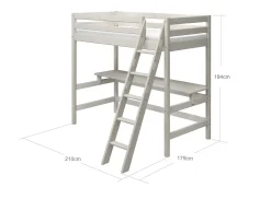 Hochbett mit Sofabett