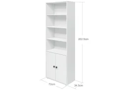 Maxi Bücherregal , 2 Türen