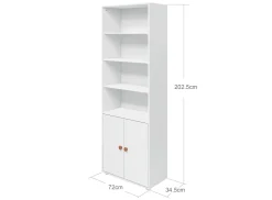 Maxi Bücherregal , 2 Türen