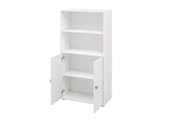 Midi Bücherregal, 2 Türen