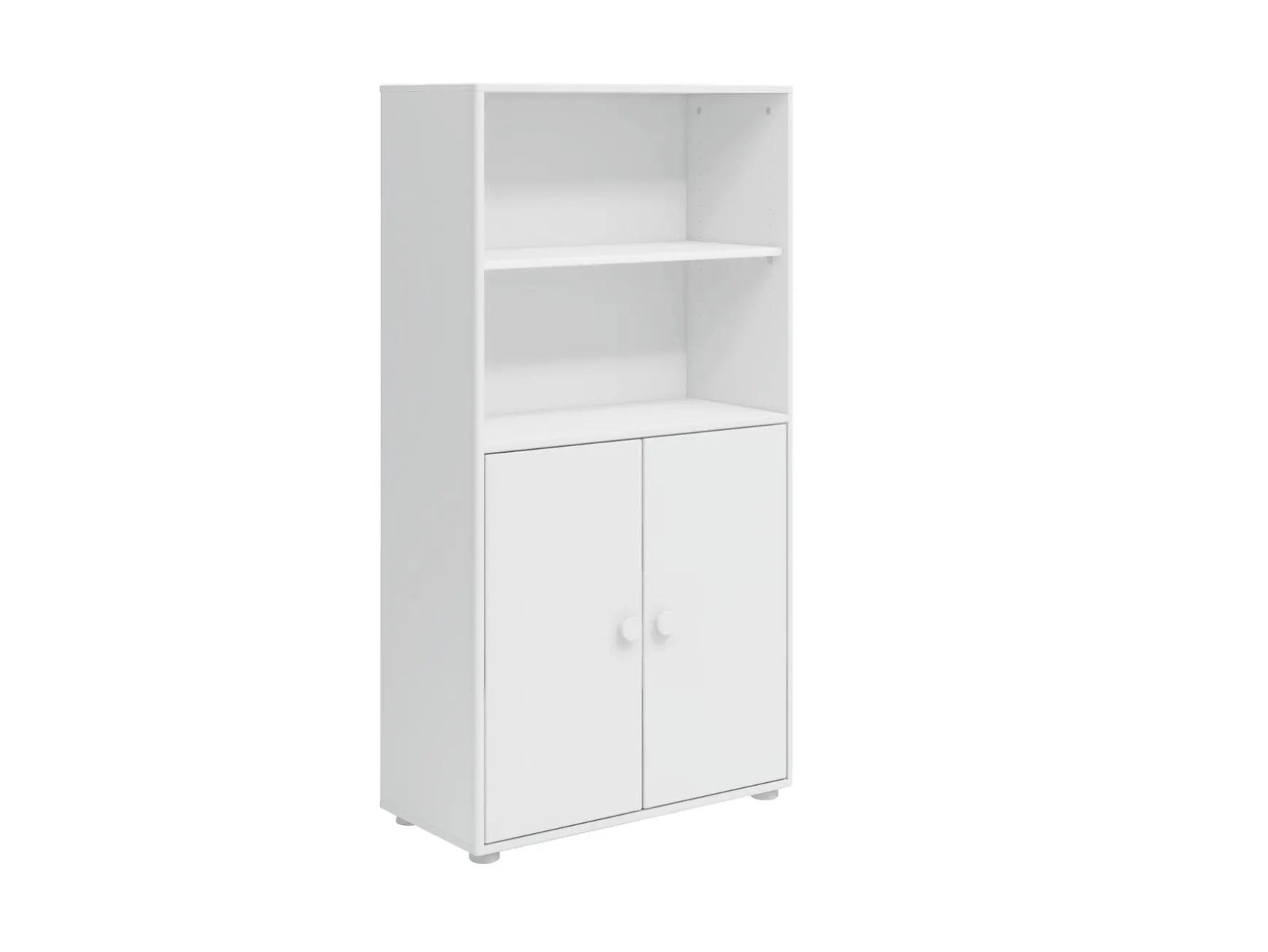 Midi Bücherregal, 2 Türen