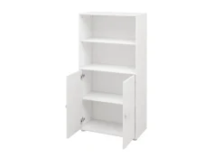 Midi Bücherregal, 2 Türen