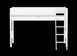 Mittelhohes Bett mit Schrägleiter