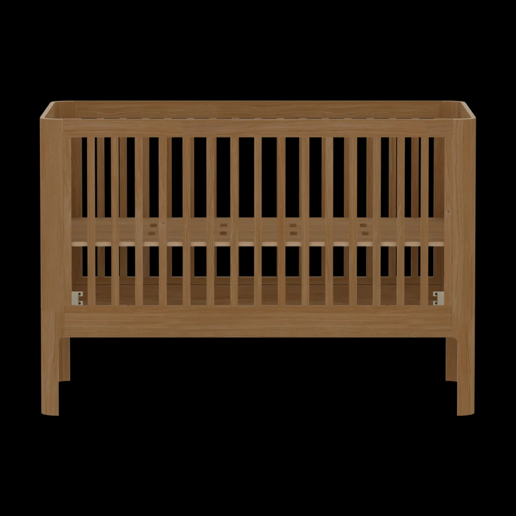 NOVA Babybett, Oak, 140x70 cm