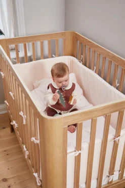 NOVA Babybett, Oak, 120x70 cm
