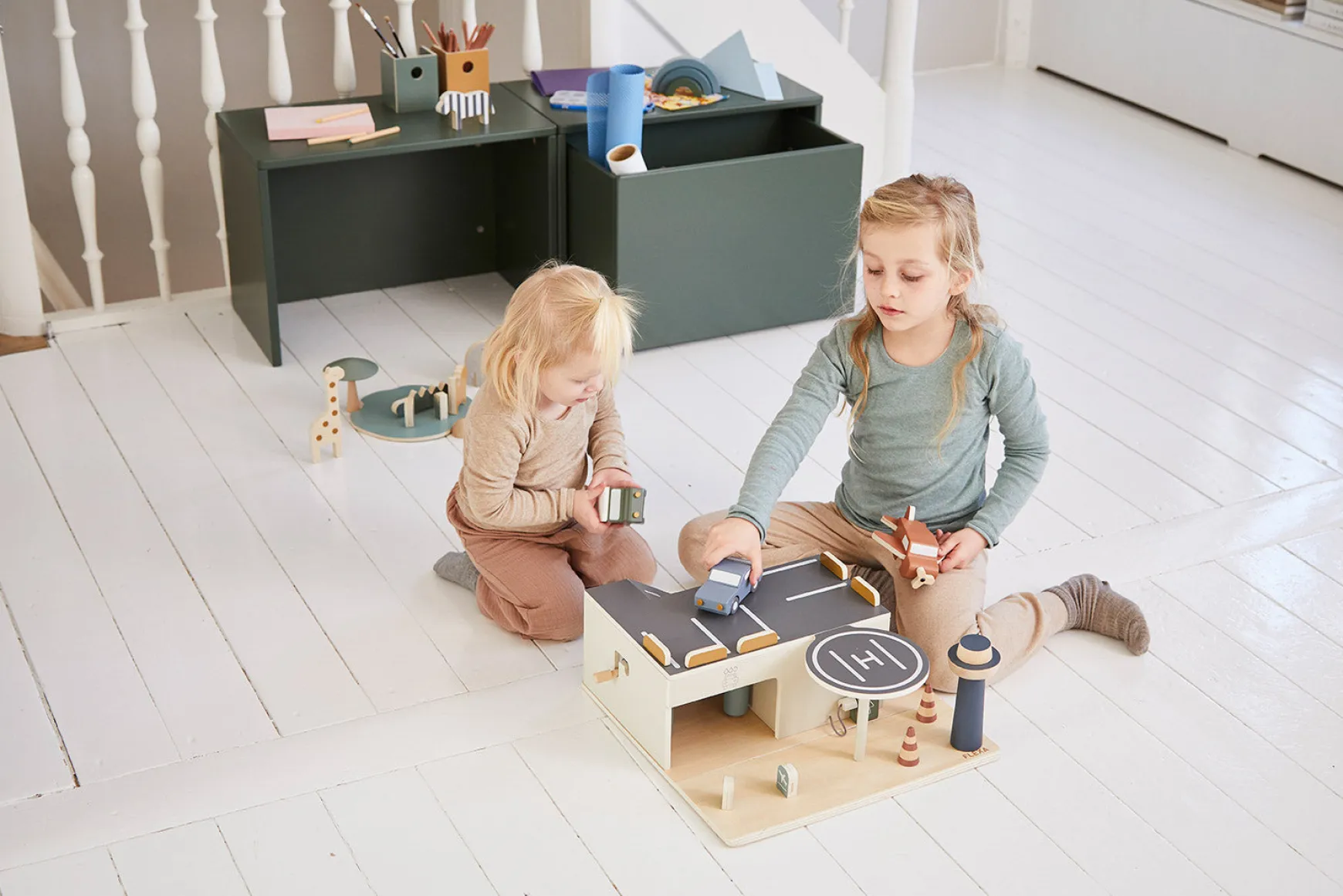 Parkhaus aus Holz