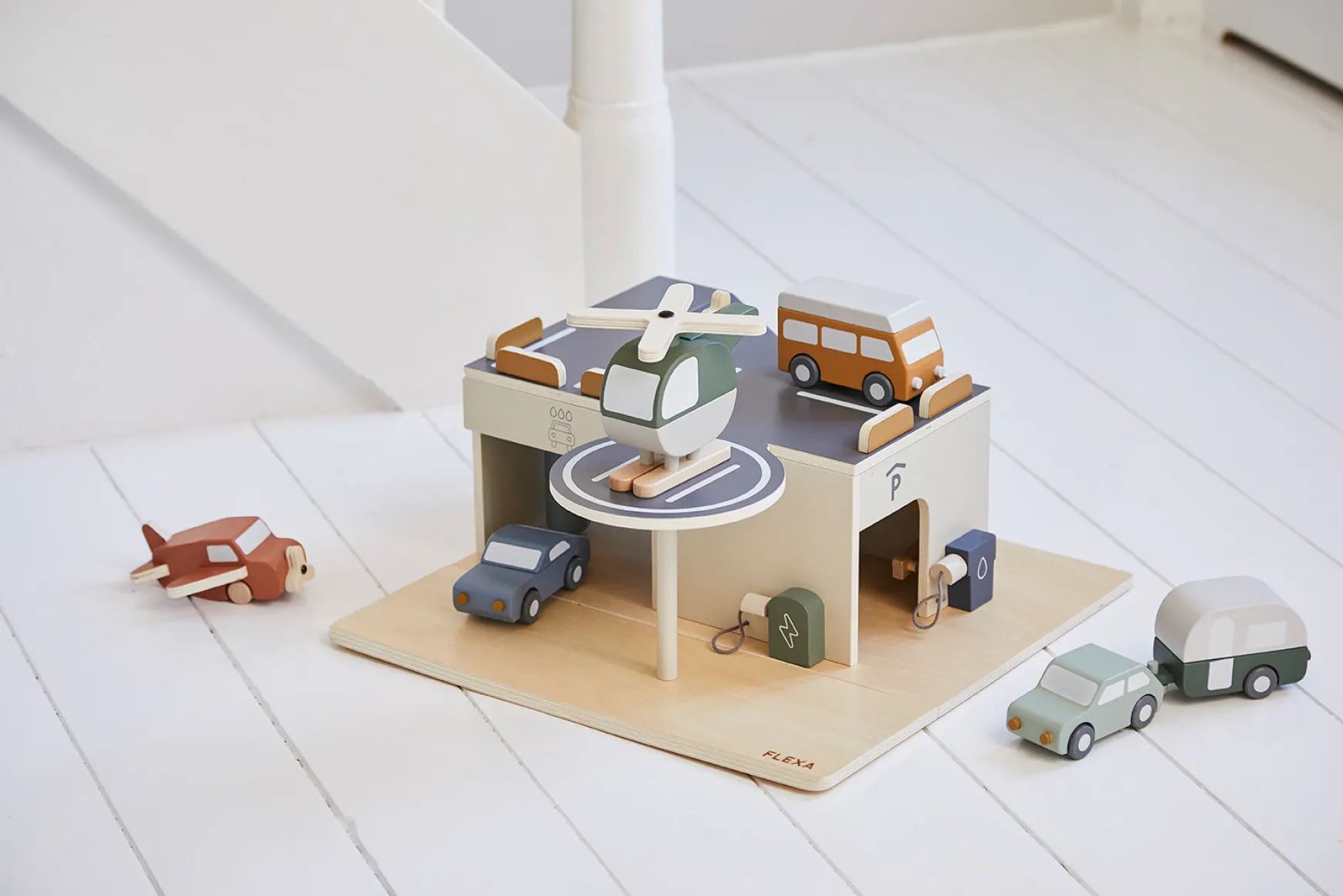 Parkhaus aus Holz