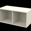 ROOMIE Bücherregal, 72 cm, MDF, Cream