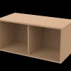 ROOMIE Bücherregal, 72 cm, MDF, Latte