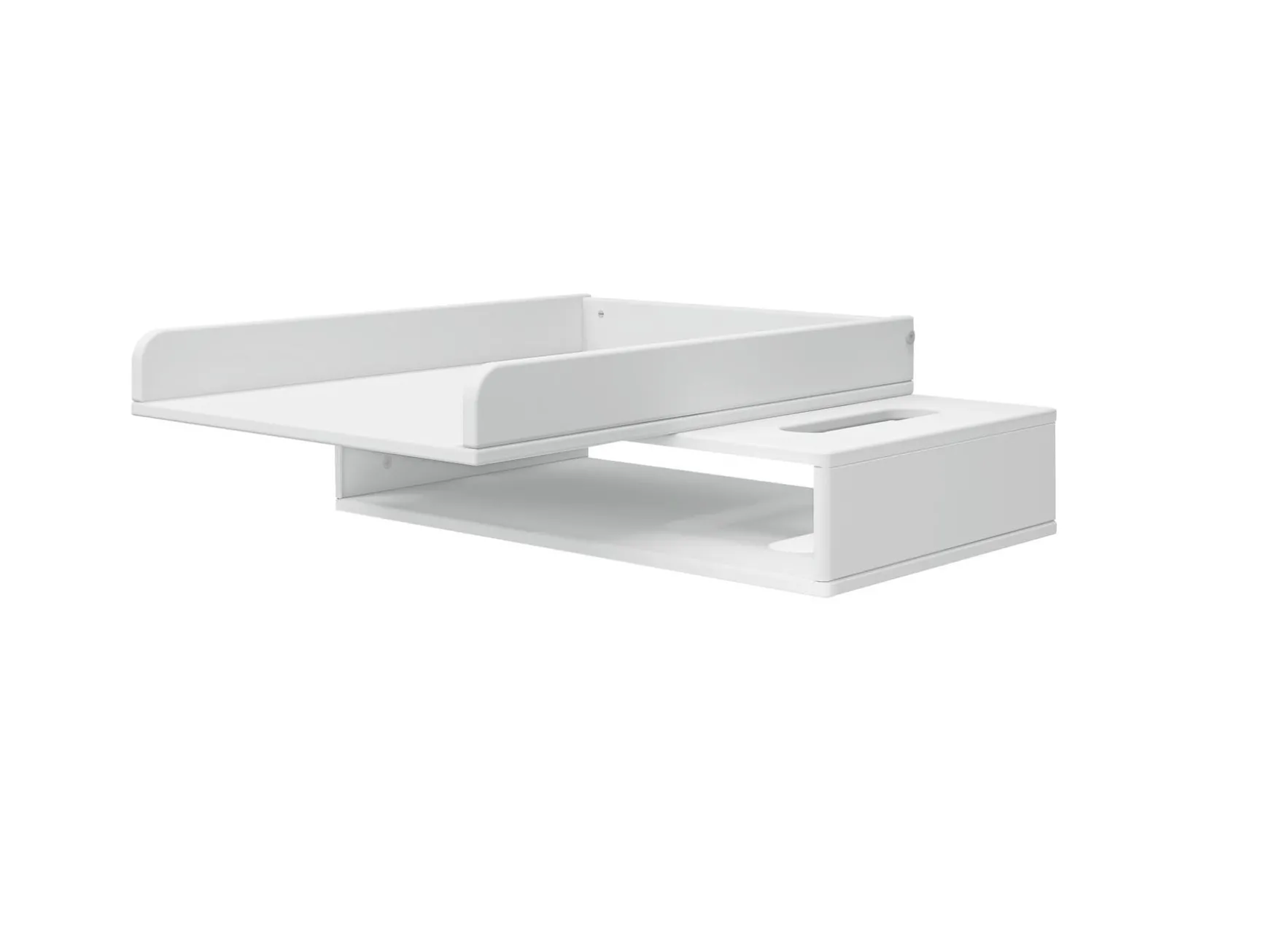 ROOMIE Wickeltisch, MDF, White